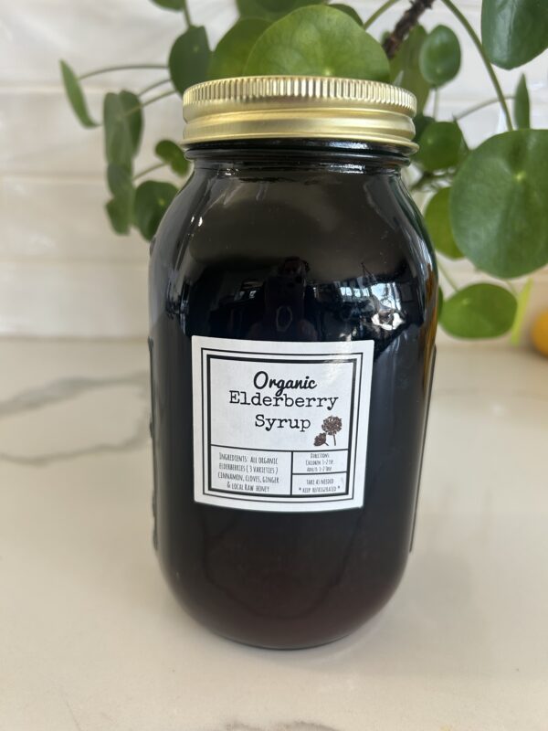 Organic Elderberry Syrup 32 oz.