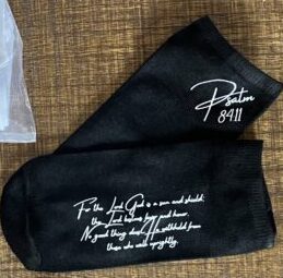 Scripture Socks